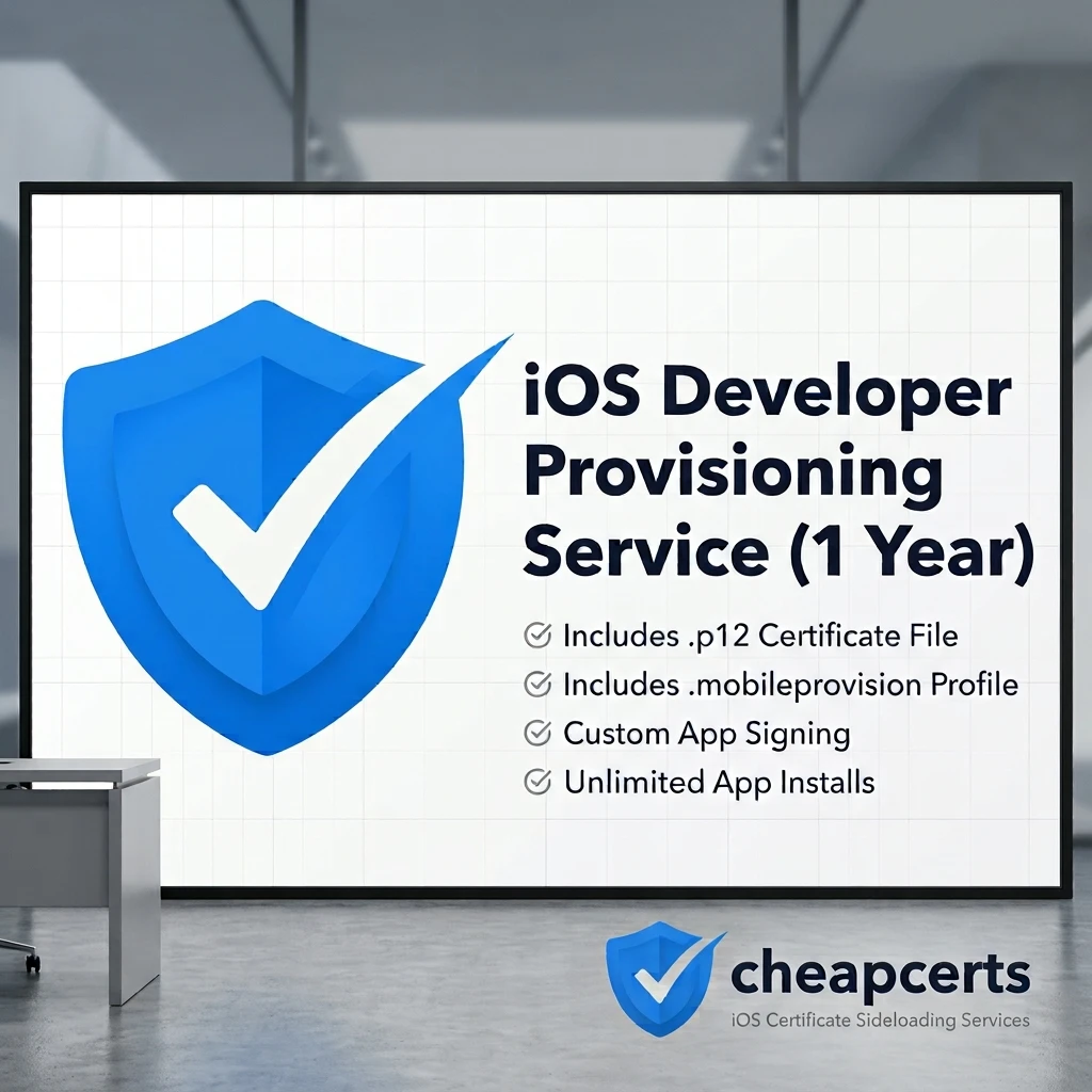 iOS Developer Provisioning Service (1 Year)